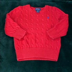 Polo Ralph Lauren Little Boy’s Cable Knit Sweater